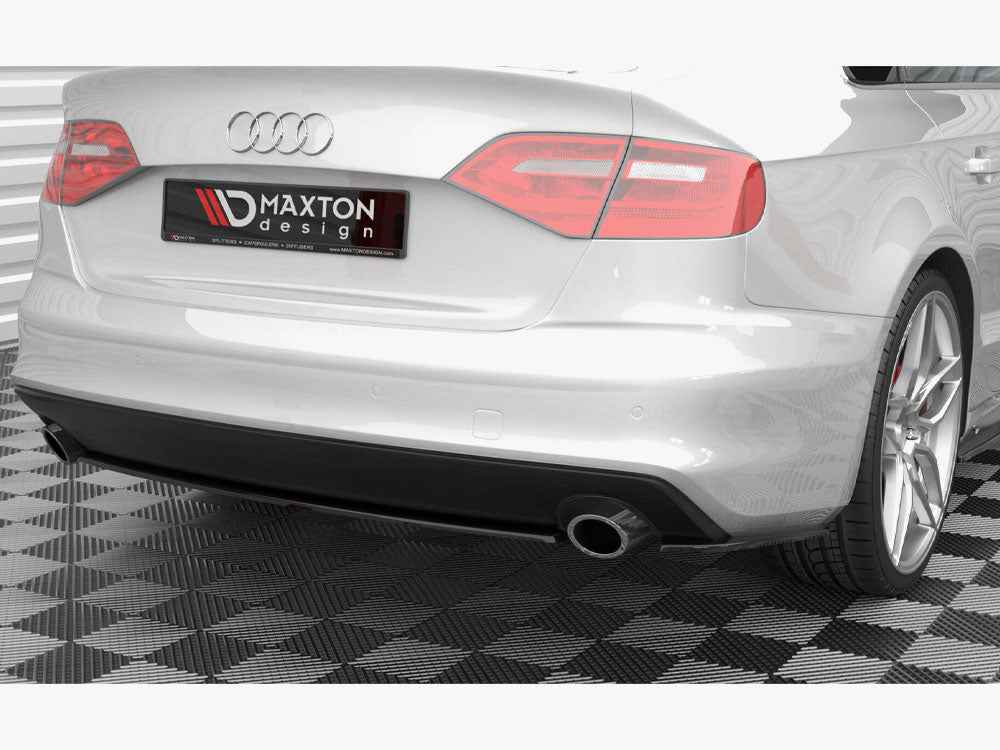 Maxton Design - CENTRAL REAR SPLITTER AUDI A4 S-LINE B8 FACELIFT