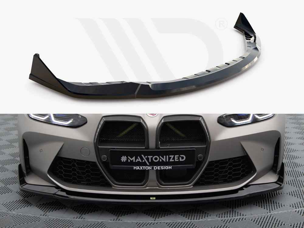 Maxton Design - Front Splitter V.4 CSL Look BMW M4 G82 / G82 Facelift