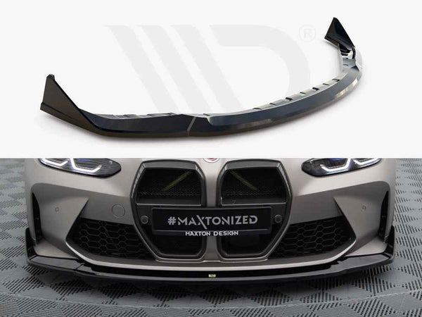 Maxton Design - Front Splitter V.4 CSL Look BMW M4 G82 / G82 Facelift