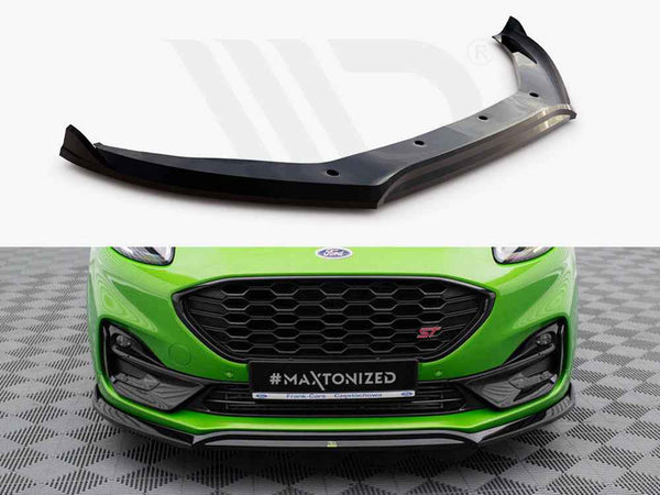 Maxton Design - FRONT SPLITTER V.2 FORD PUMA ST / ST-LINE MK1