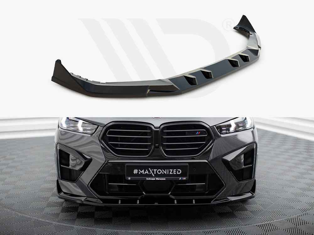 Maxton Design - FRONT SPLITTER V.2 BMW X5 M F95 FACELIFT