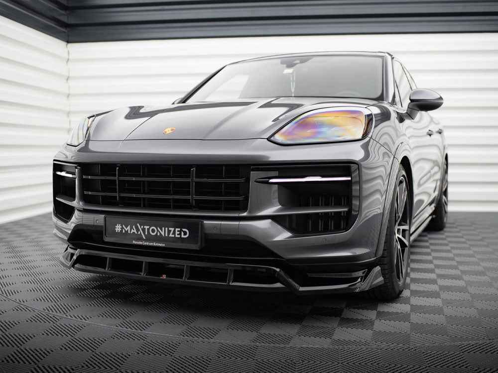 Maxton Design - Front Splitter Porsche Cayenne Cayenne SUV / Coupe Mk3 Facelift