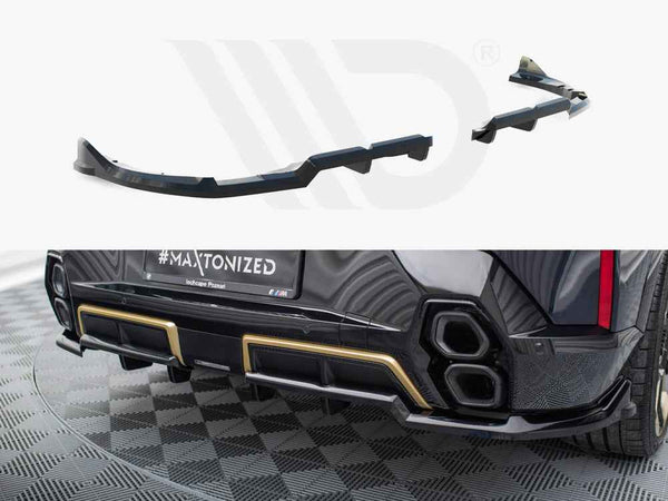 Maxton Design - Central Rear Splitter (Vertical Bars) BMW XM G09