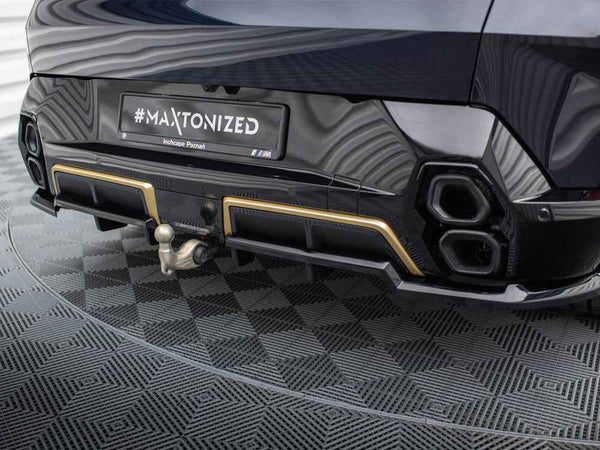 Maxton Design - Central Rear Splitter (Vertical Bars) BMW XM G09