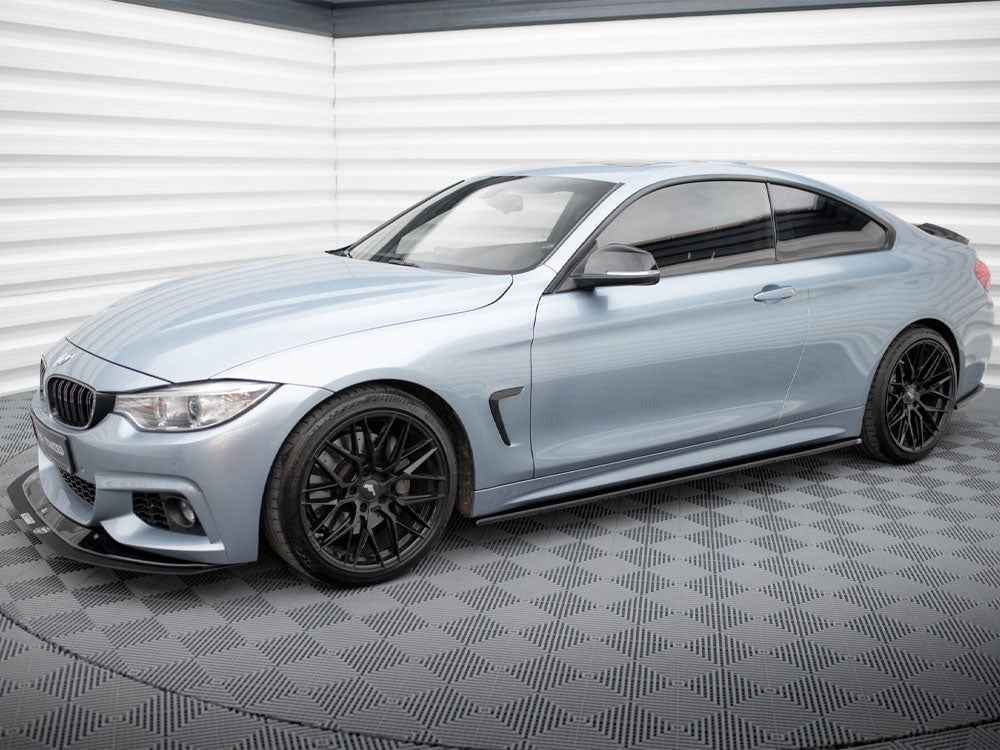 Maxton Design - SIDE SKIRTS SPLITTERS BMW 4 F32 M-SPORT (2013-2016)