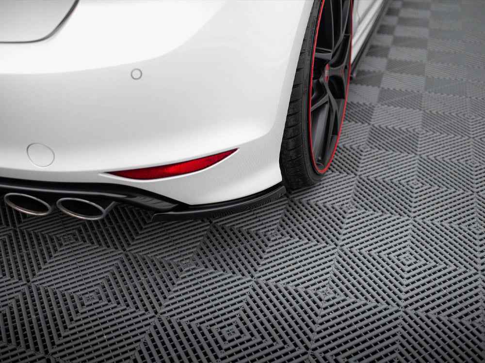 Maxton Design - REAR SIDE SPLITTERS V.1 VW GOLF 7 R / R-LINE