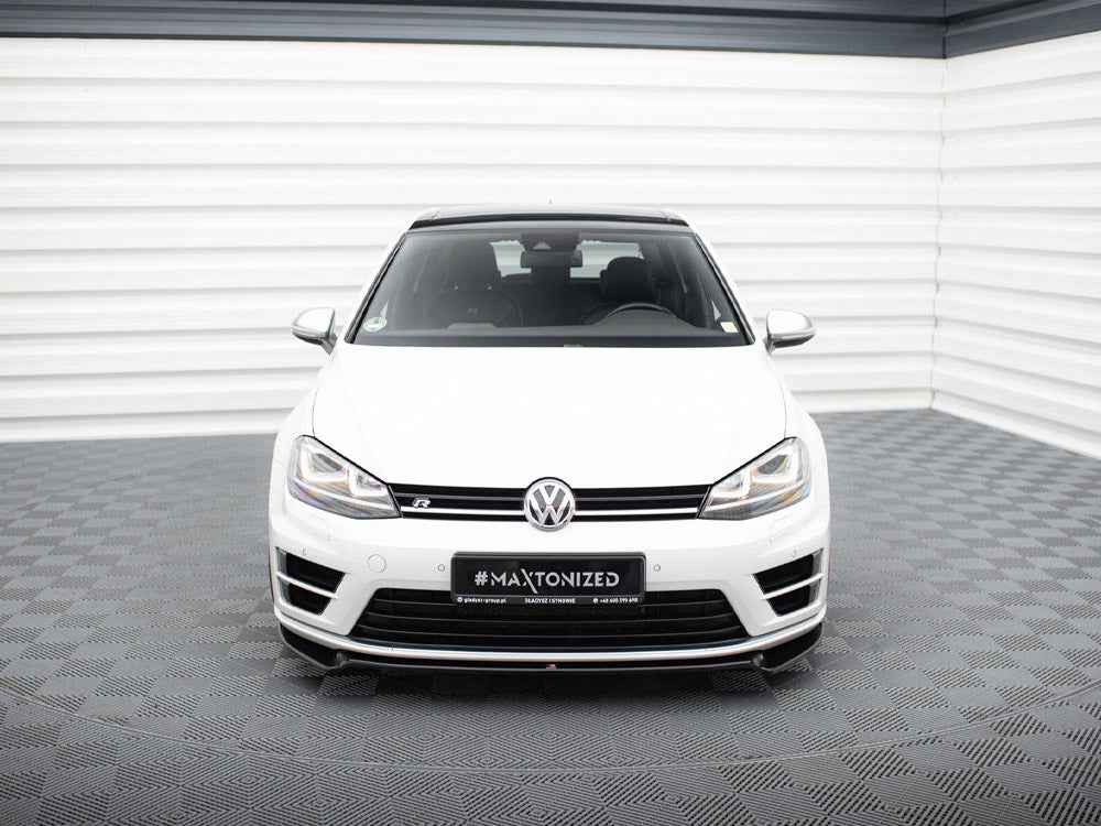 Maxton Design - Front Splitter V.2 VW Golf R / R-Line Mk7