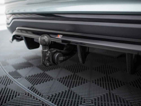 Maxton Design - CENTRAL REAR SPLITTER (VERTICAL BARS) AUDI A6 ALLROAD C8