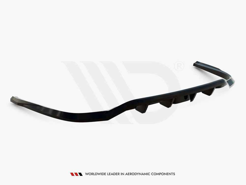 Maxton Design - CENTRAL REAR SPLITTER (VERTICAL BARS) AUDI A6 ALLROAD C8