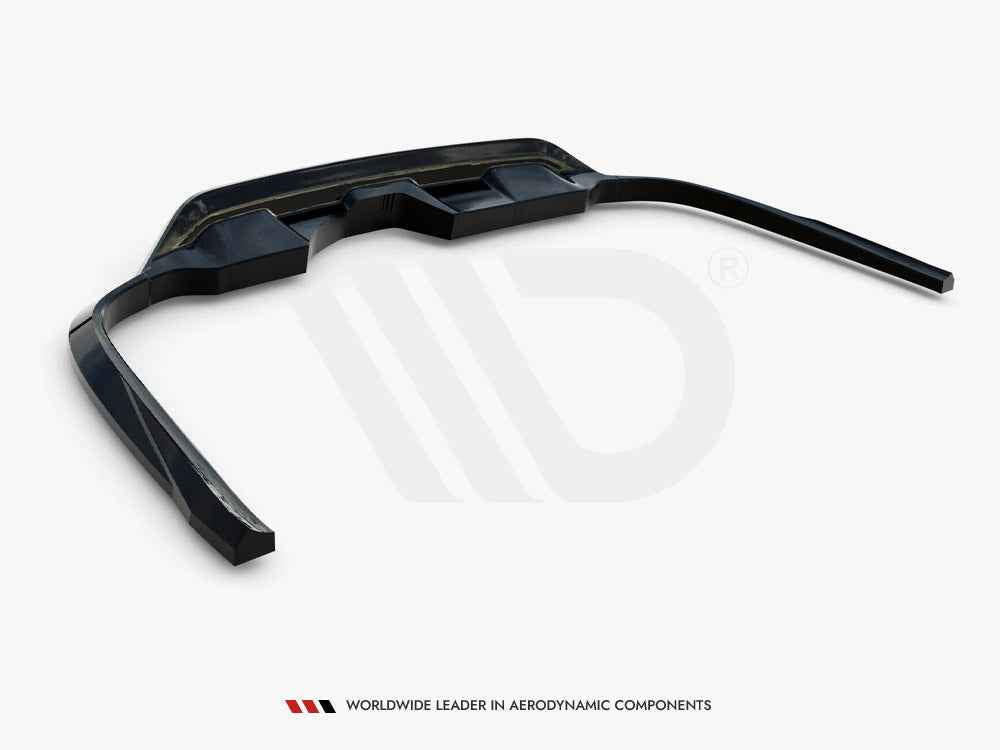 Maxton Design - CENTRAL REAR SPLITTER (VERTICAL BARS) AUDI A6 ALLROAD C8