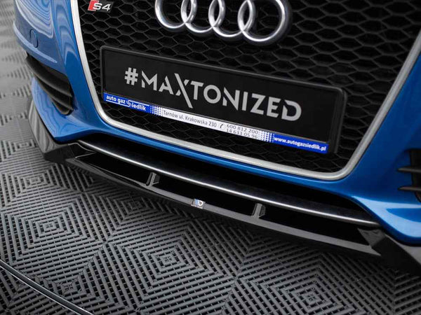 Maxton Design - FRONT SPLITTER V.4 AUDI S4 / A4 S-LINE B8