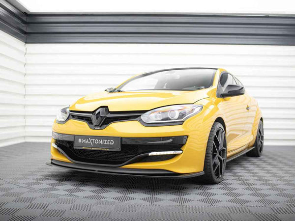 Maxton Design - FRONT SPLITTER RENAULT MEGANE 3 RS V.2