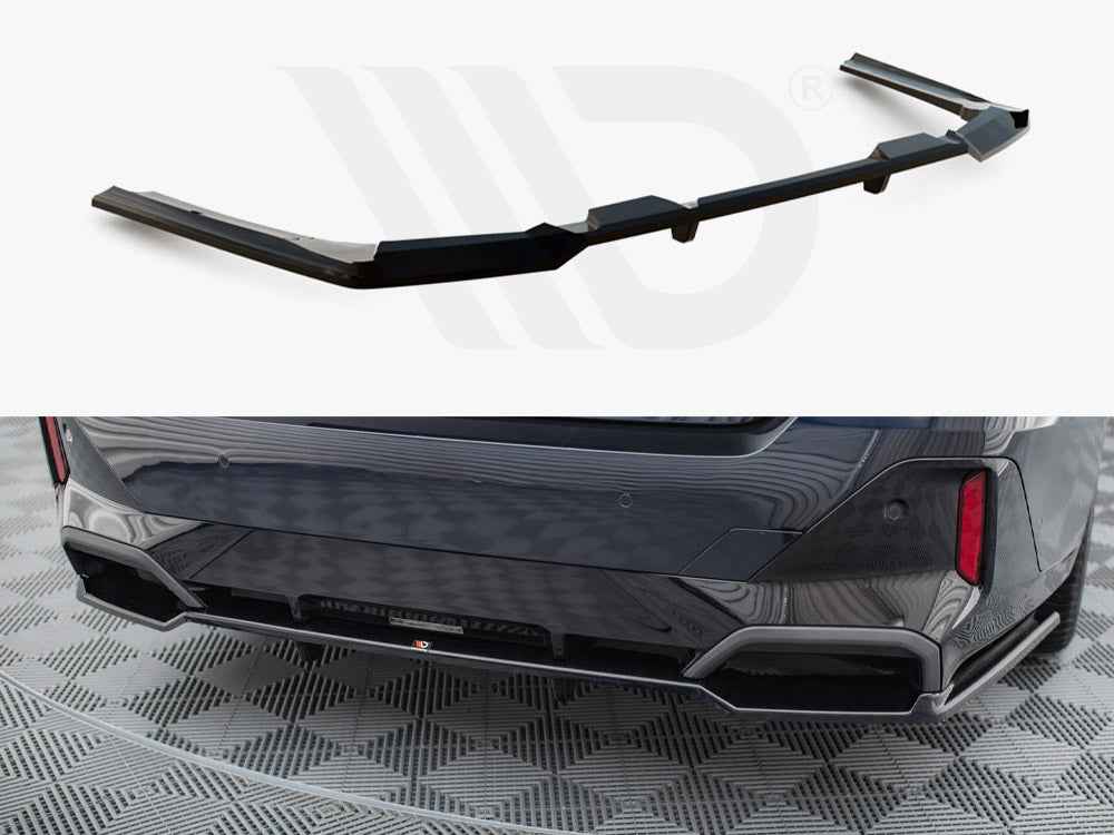 Maxton Design - Rear Splitter (with Vertical Bars) V.2 BMW 5 / i5 M-Pack Sedan / Touring G60 / G61