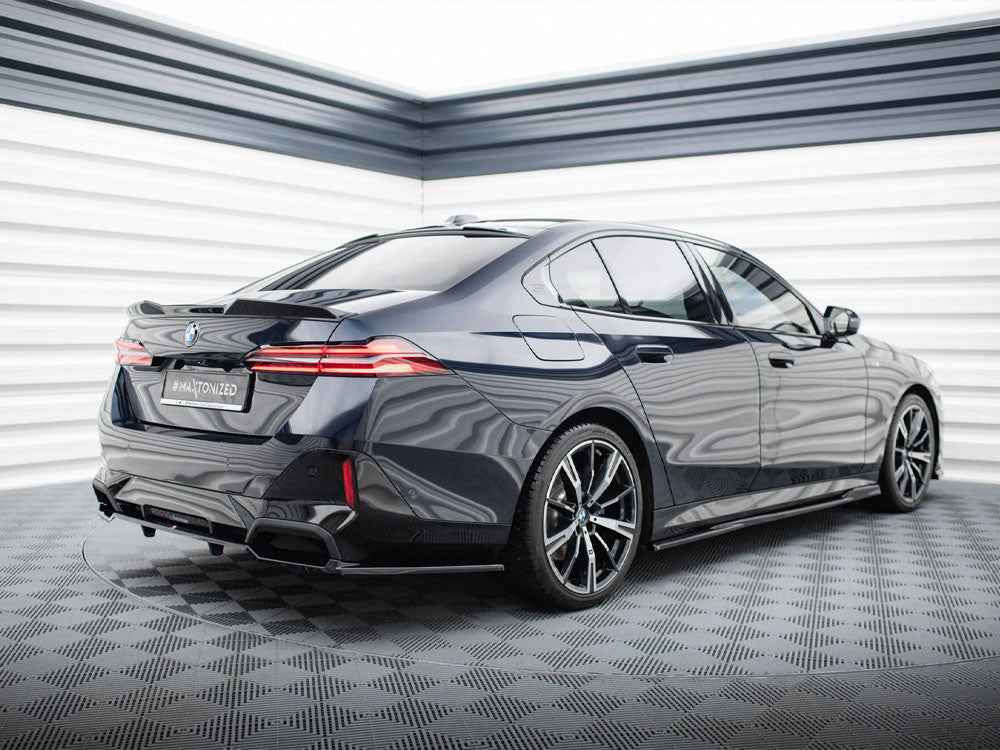 Maxton Design - Rear Splitter (with Vertical Bars) V.2 BMW 5 / i5 M-Pack Sedan / Touring G60 / G61