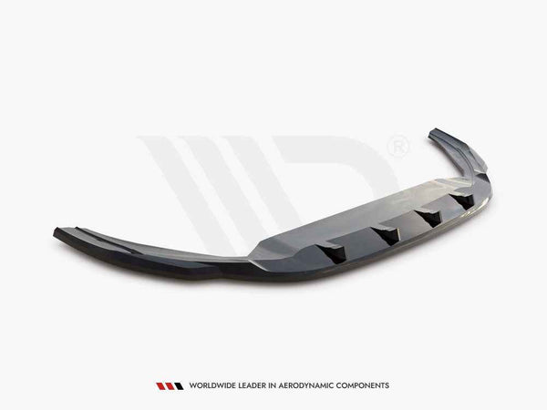 Maxton Design - FRONT SPLITTER V.1 VOLKSWAGEN POLO GTI MK6 FACELIFT