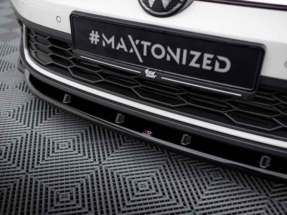 Maxton Design - FRONT SPLITTER V.1 VOLKSWAGEN POLO GTI MK6 FACELIFT