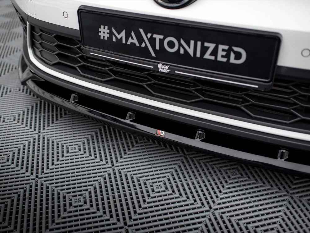 Maxton Design - FRONT SPLITTER V.2 VOLKSWAGEN POLO GTI MK6 FACELIFT
