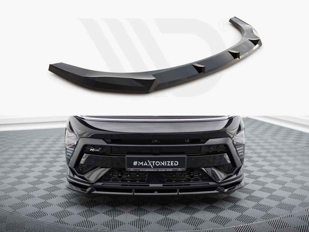 Maxton Design - FRONT SPLITTER HYUNDAI KONA N-LINE MK2