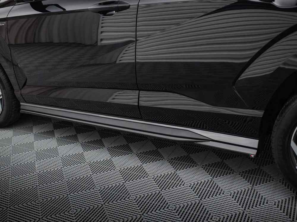 Maxton Design - SIDE SKIRTS DIFFUSERS HYUNDAI KONA N-LINE MK2