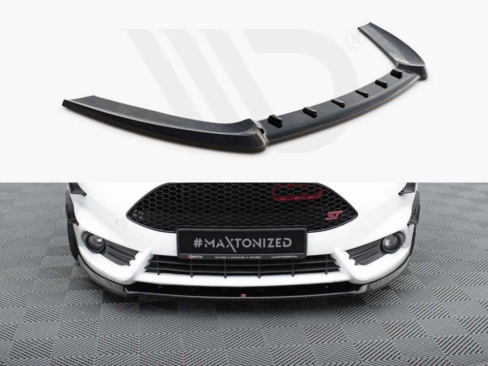 Maxton Design - FRONT SPLITTER (CUPRA) FIESTA MK7 ST FACELIFT 2013-UP