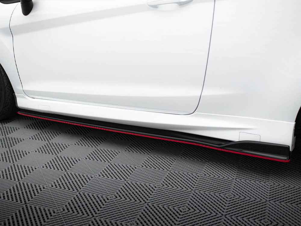 Maxton Design - Side Skirts Diffusers V.3 Ford Fiesta ST / ST-Line Mk7 / Mk7 FL