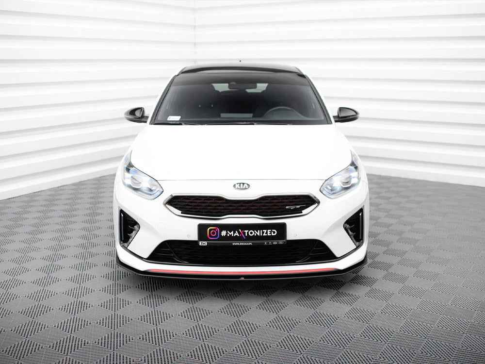 Maxton Design - STREET PRO FRONT SPLITTER KIA CEED GT MK3 / PROCEED MK1