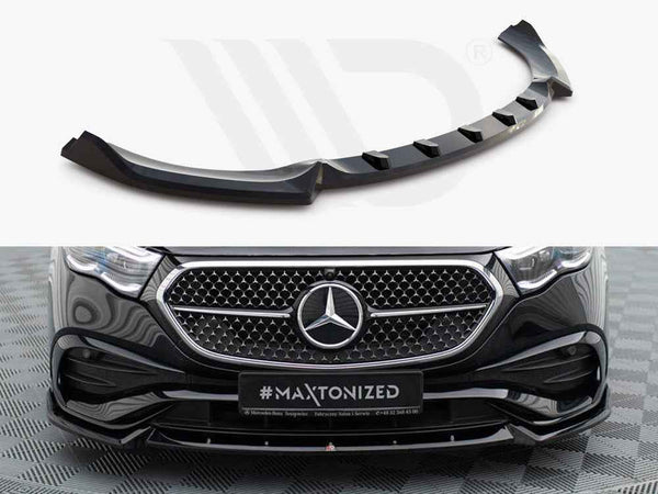 Maxton Design - FRONT SPLITTER V.2 MERCEDES-BENZ E AMG-LINE W214