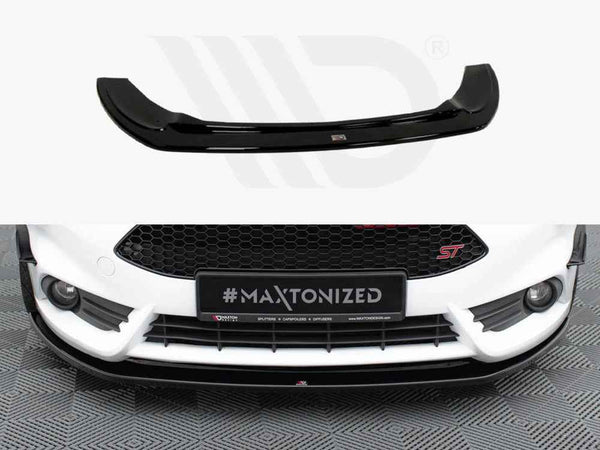 Maxton Design - FRONT SPLITTER V.2 FIESTA MK7 ST FACELIFT 2013-UP