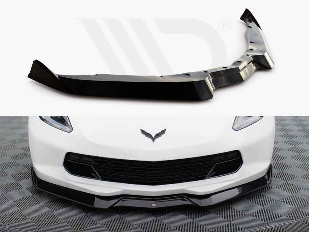 Maxton Design - Front Splitter V.2 Chevrolet Corvette C7