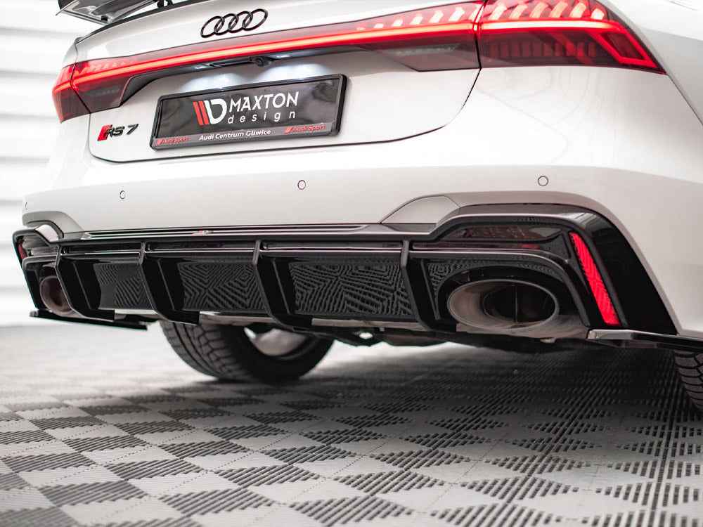 Maxton Design - Rear Valance Audi RS6 C8 / RS7 C8 (Version with towbar)