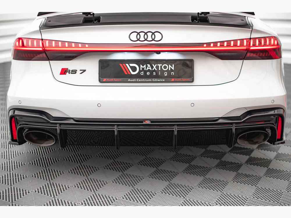 Maxton Design - Rear Valance Audi RS6 C8 / RS7 C8 (Version with towbar)
