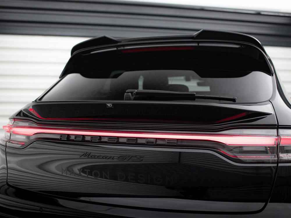 Maxton Design - Lower Spoiler CAP 3D Porsche Macan GTS / Standard / T Mk1 Facelift 2