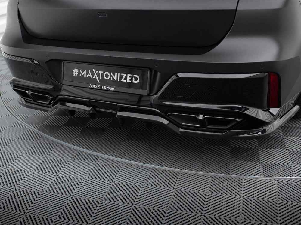 Maxton Design - CENTRAL REAR SPLITTER (VERTICAL BARS) BMW M760E G70