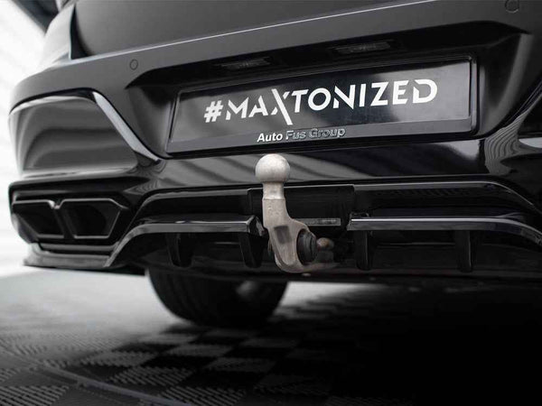 Maxton Design - CENTRAL REAR SPLITTER (VERTICAL BARS) BMW M760E G70