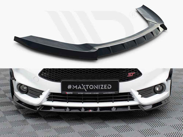 Maxton Design - FRONT SPLITTER V.6 FORD FIESTA ST MK7 FACELIFT