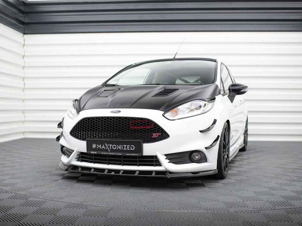 Maxton Design - FRONT SPLITTER V.6 FORD FIESTA ST MK7 FACELIFT