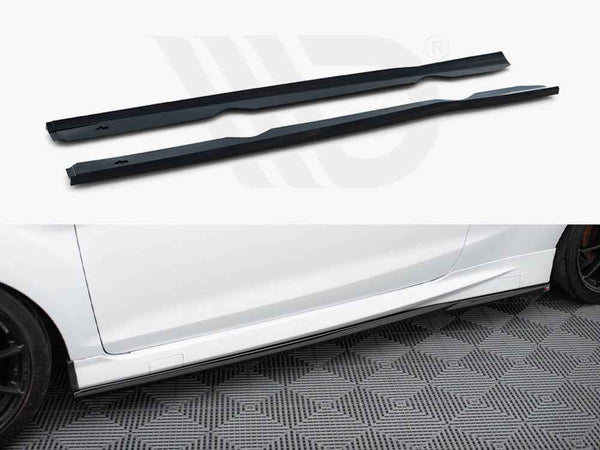 Maxton Design - SIDE SKIRTS DIFFUSERS V.4 FORD FIESTA ST / ST-LINE MK7