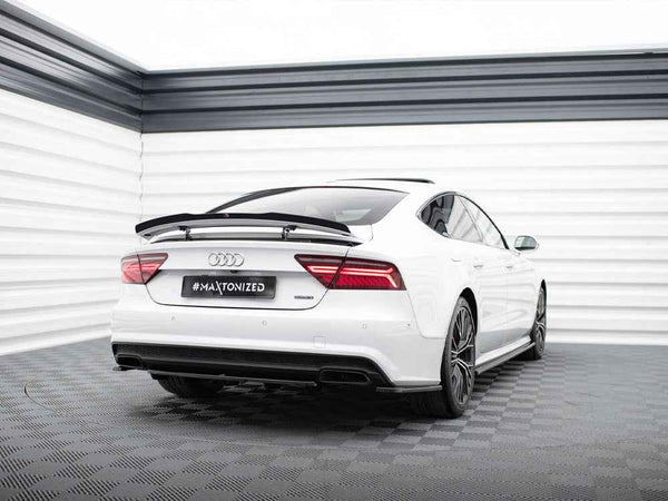 Maxton Design - SPOILER CAP AUDI S7 / A7 S-LINE C7 / C7 FL