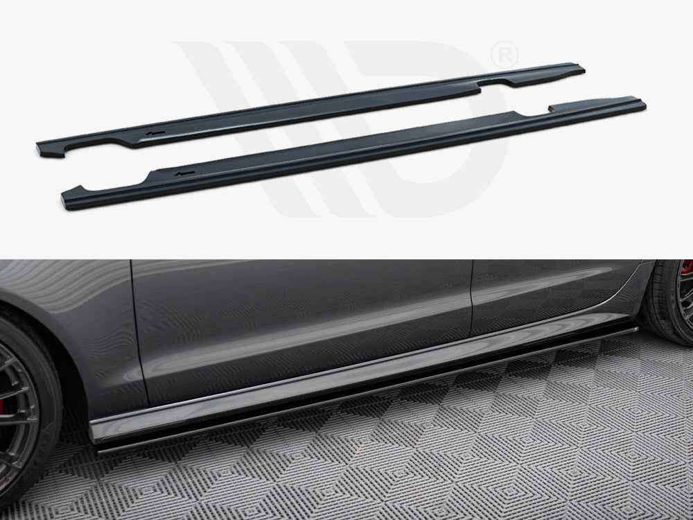 Maxton Design - Side Skirts Diffusers Audi A6 / A6 C7 S-Line / S6 C7 Facelift