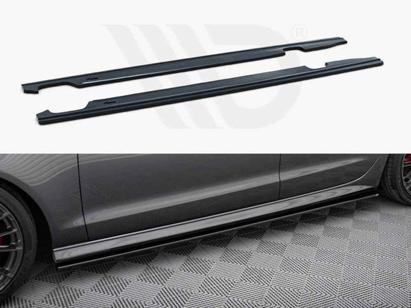 Maxton Design - Side Skirts Diffusers Audi A6 / A6 C7 S-Line / S6 C7 Facelift