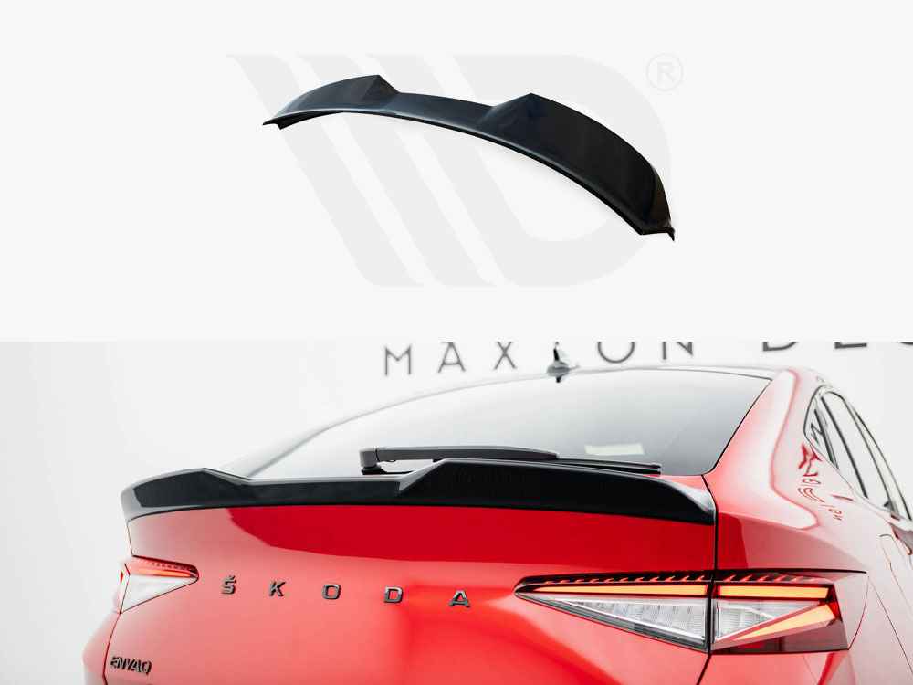 Maxton Design - SPOILER CAP 3D SKODA ENYAQ COUPE IV