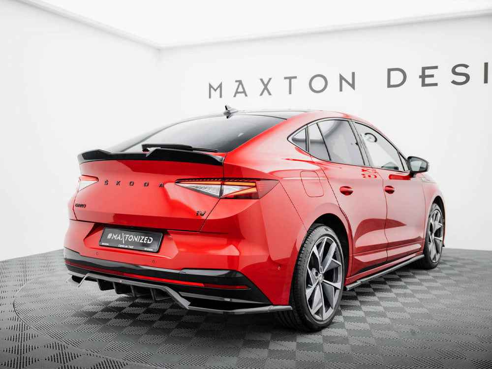 Maxton Design - SPOILER CAP 3D SKODA ENYAQ COUPE IV