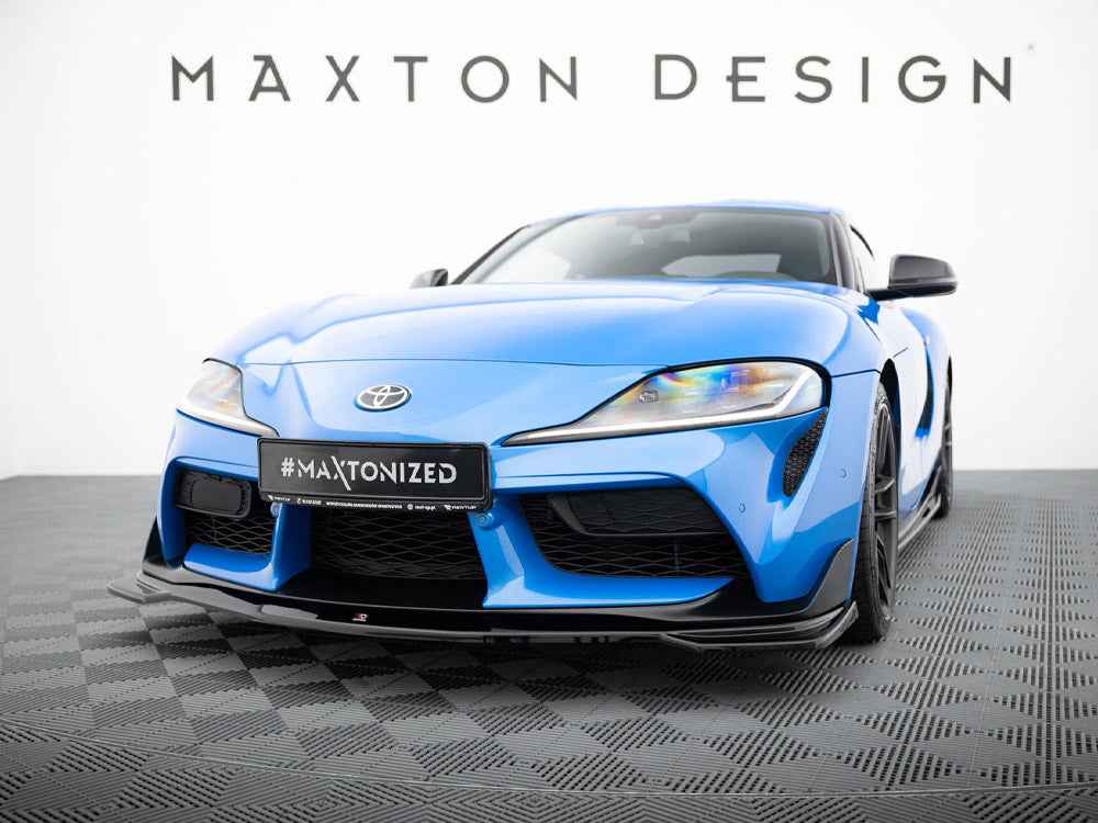 Maxton Design - FRONT SPLITTER V.1 TOYOTA SUPRA MK5 (2019-)