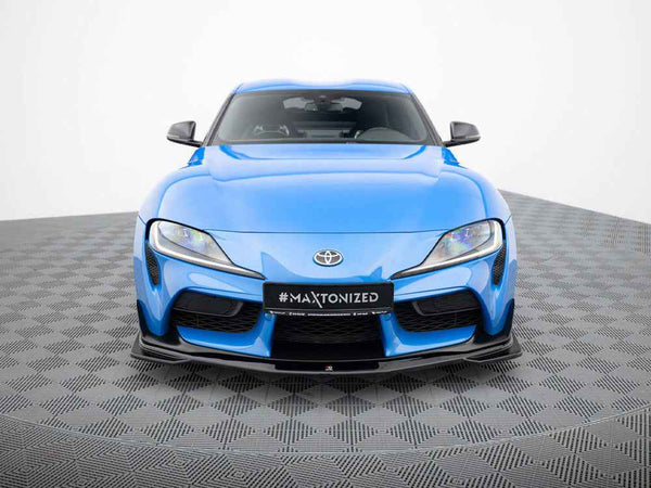 Maxton Design - FRONT SPLITTER V.1 TOYOTA SUPRA MK5 (2019-)