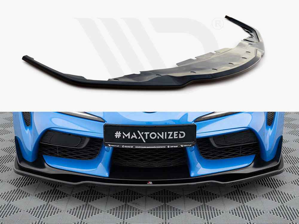 Maxton Design - FRONT SPLITTER V.2 TOYOTA SUPRA MK5 (2019-)