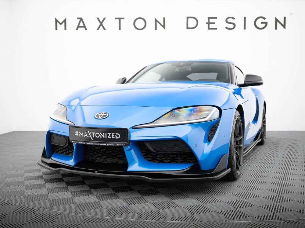 Maxton Design - FRONT SPLITTER V.2 TOYOTA SUPRA MK5 (2019-)