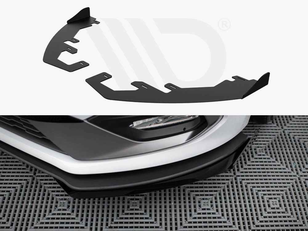 Maxton Design - FRONT FLAPS FORD FIESTA MK8/8.5 ST / ST-LINE