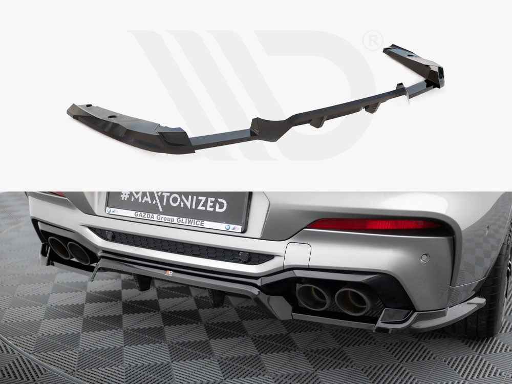 Maxton Design - Rear Splitter (Vertical Bars) BMW X4 M F98