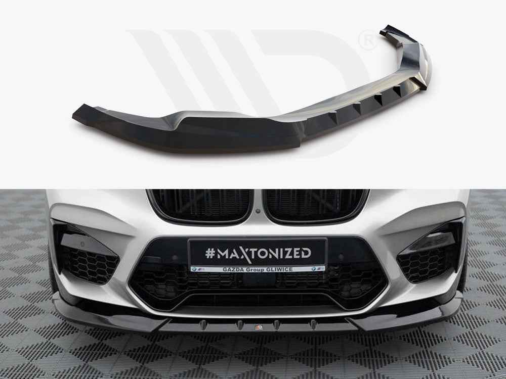 Maxton Design - Front Splitter V.1 BMW X4 M F98