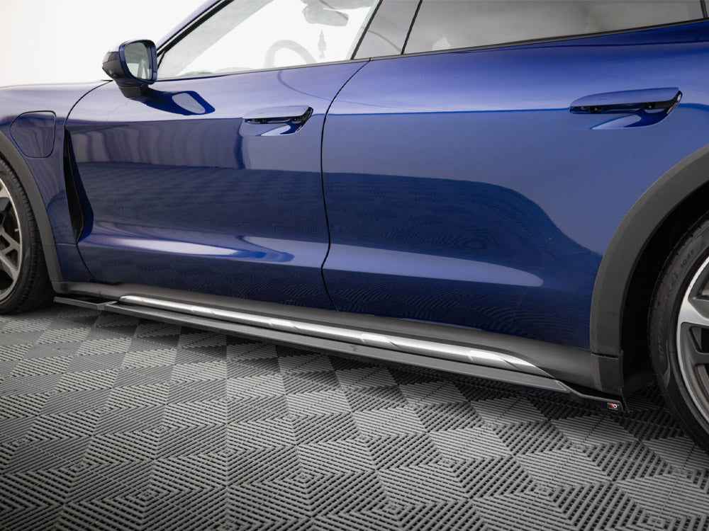 Maxton Design - Side Skirts Diffusers Porsche Taycan Cross Turismo 4S